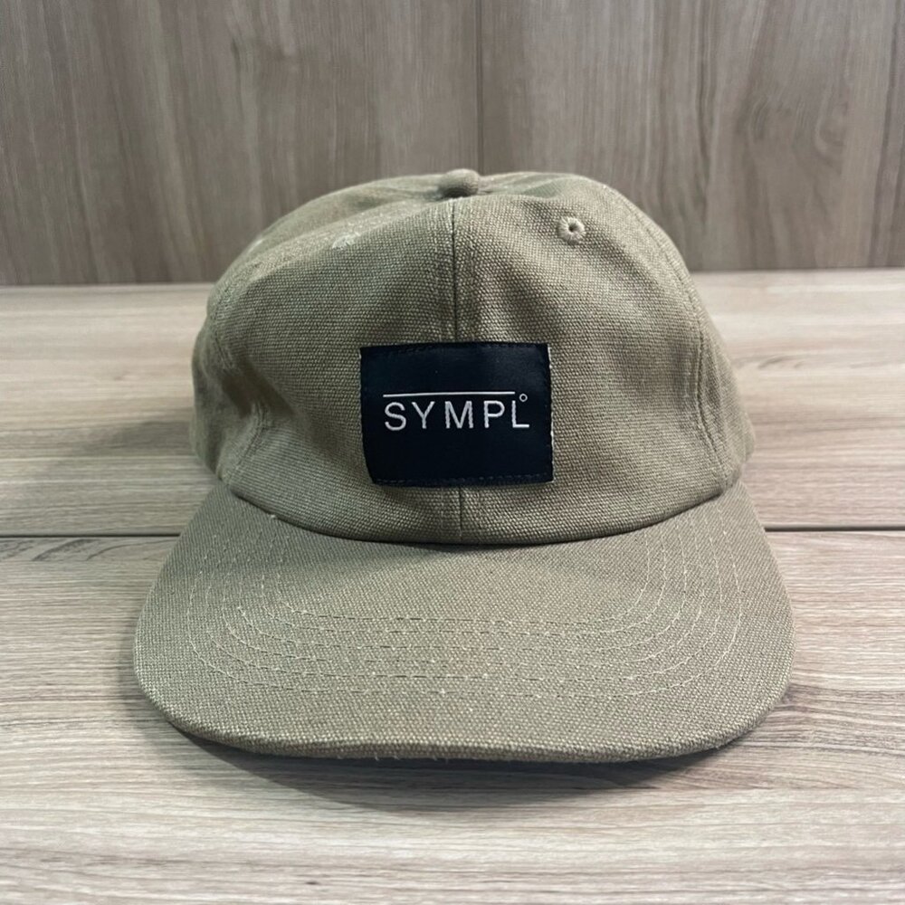 Sympl Supply Co. California Mens Baseball Cap Hat Brown Strapback Adjustable